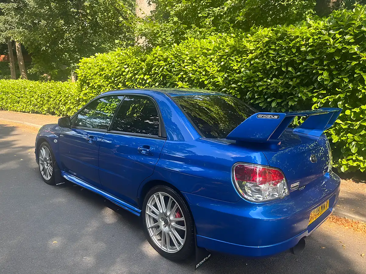 Used 2008 Subaru Impreza Wrx GB270 Wr Blue Mica - Interior and Exterior details 2