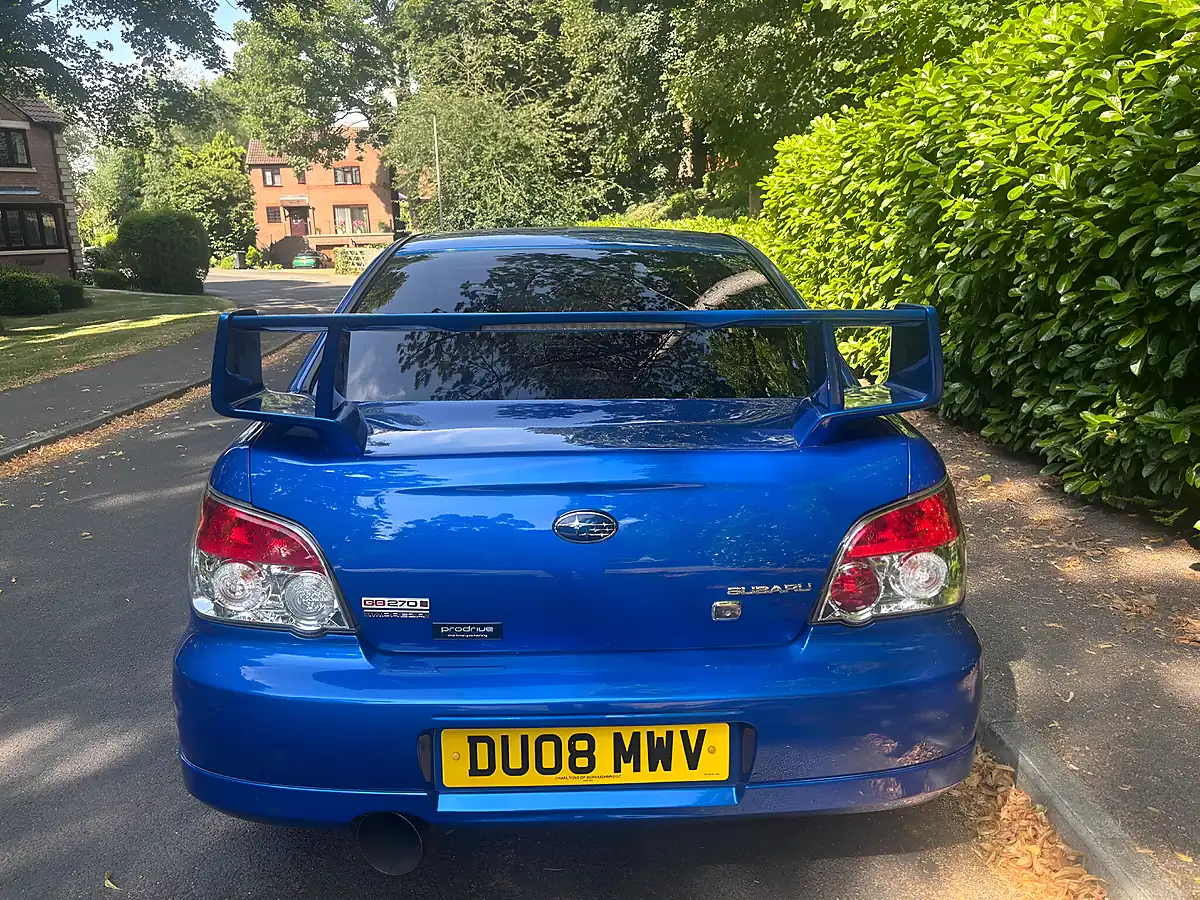 Used 2008 Subaru Impreza Wrx GB270 Wr Blue Mica - Interior and Exterior details 6