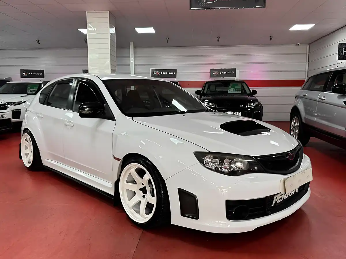 Used 2008 Subaru Impreza Wrx Sti Type Uk White - Front View