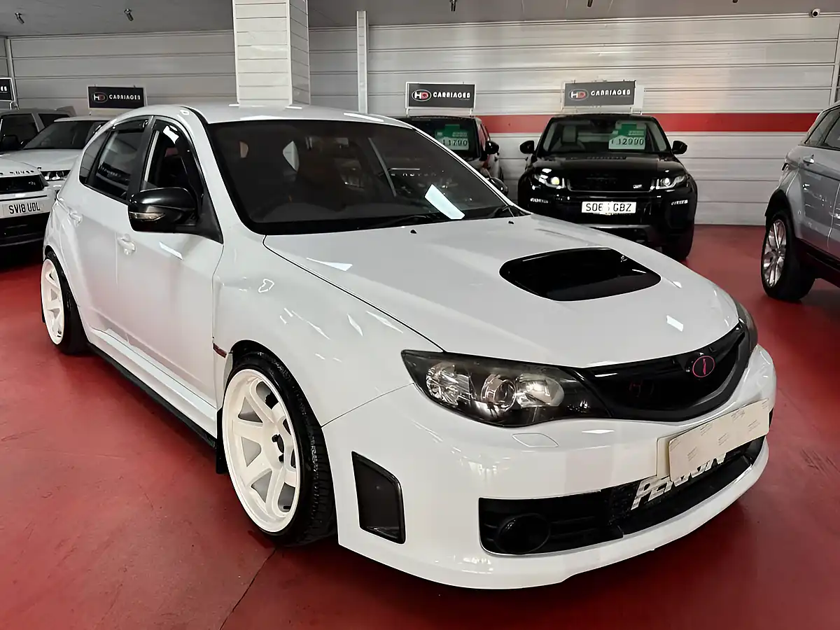 Used 2008 Subaru Impreza Wrx Sti Type Uk White - Interior and Exterior details 4