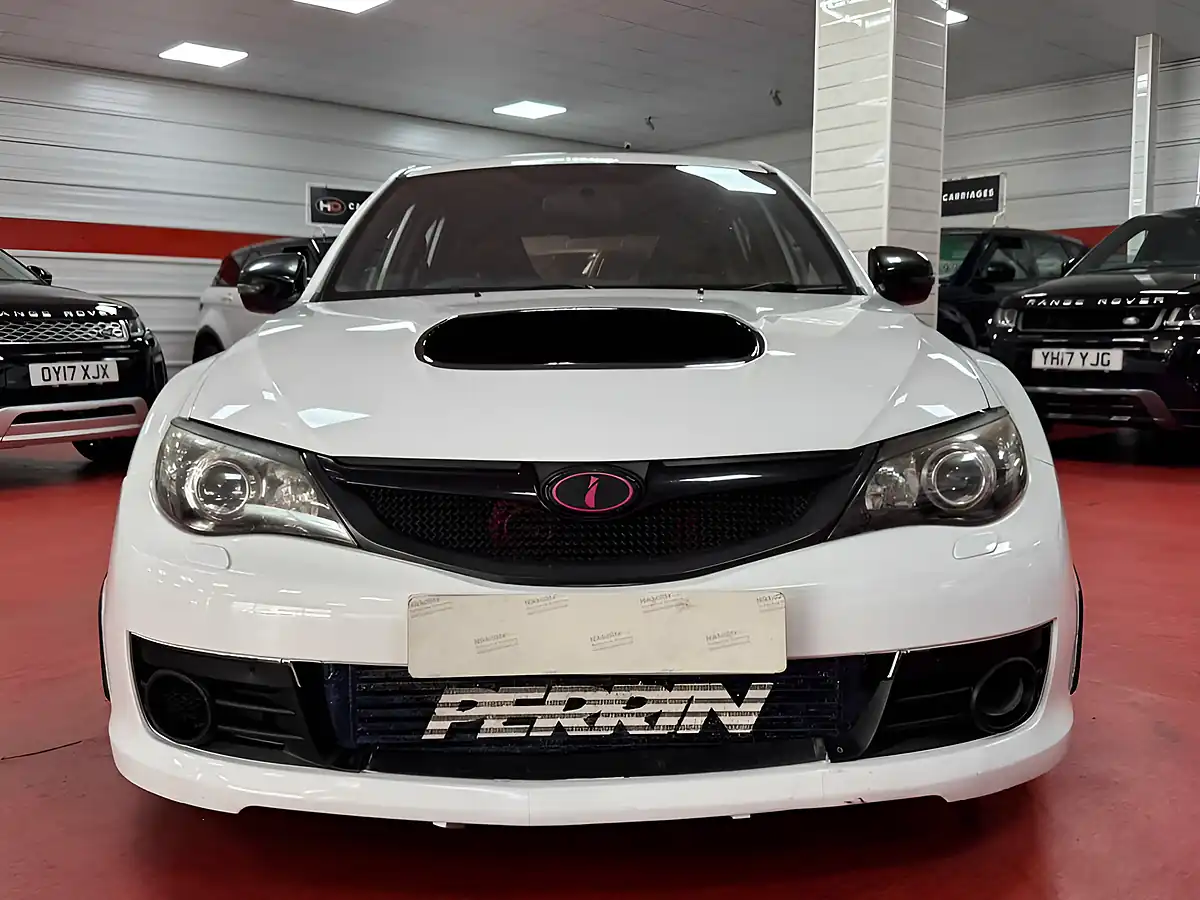 Used 2008 Subaru Impreza Wrx Sti Type Uk White - Interior and Exterior details 5