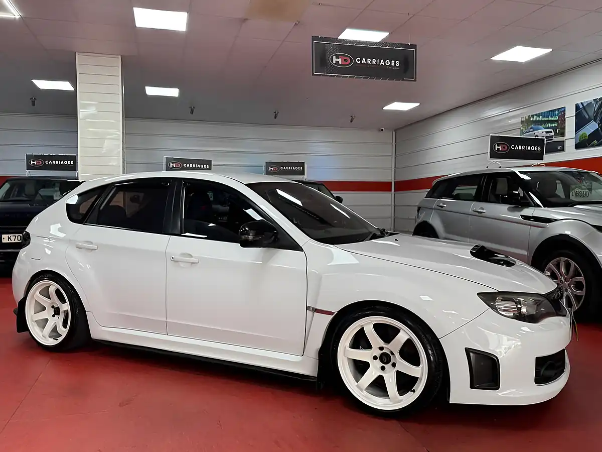 Used 2008 Subaru Impreza Wrx Sti Type Uk White - Interior and Exterior details 7