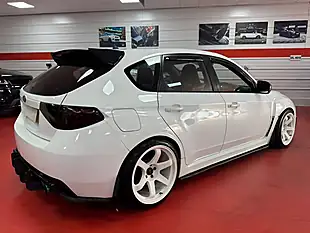 Used 2008 Subaru Impreza Wrx Sti Type Uk White - Interior and Exterior details 8
