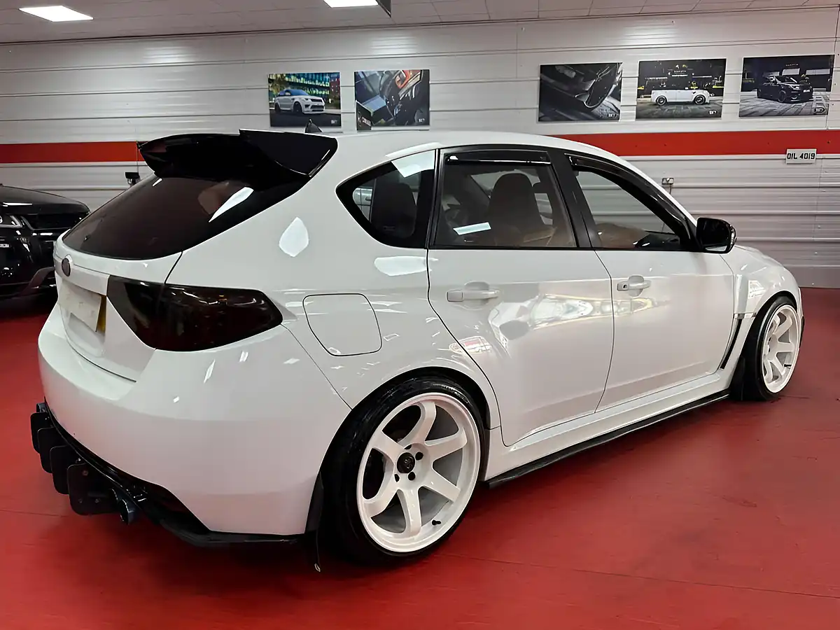 Used 2008 Subaru Impreza Wrx Sti Type Uk White - Interior and Exterior details 8