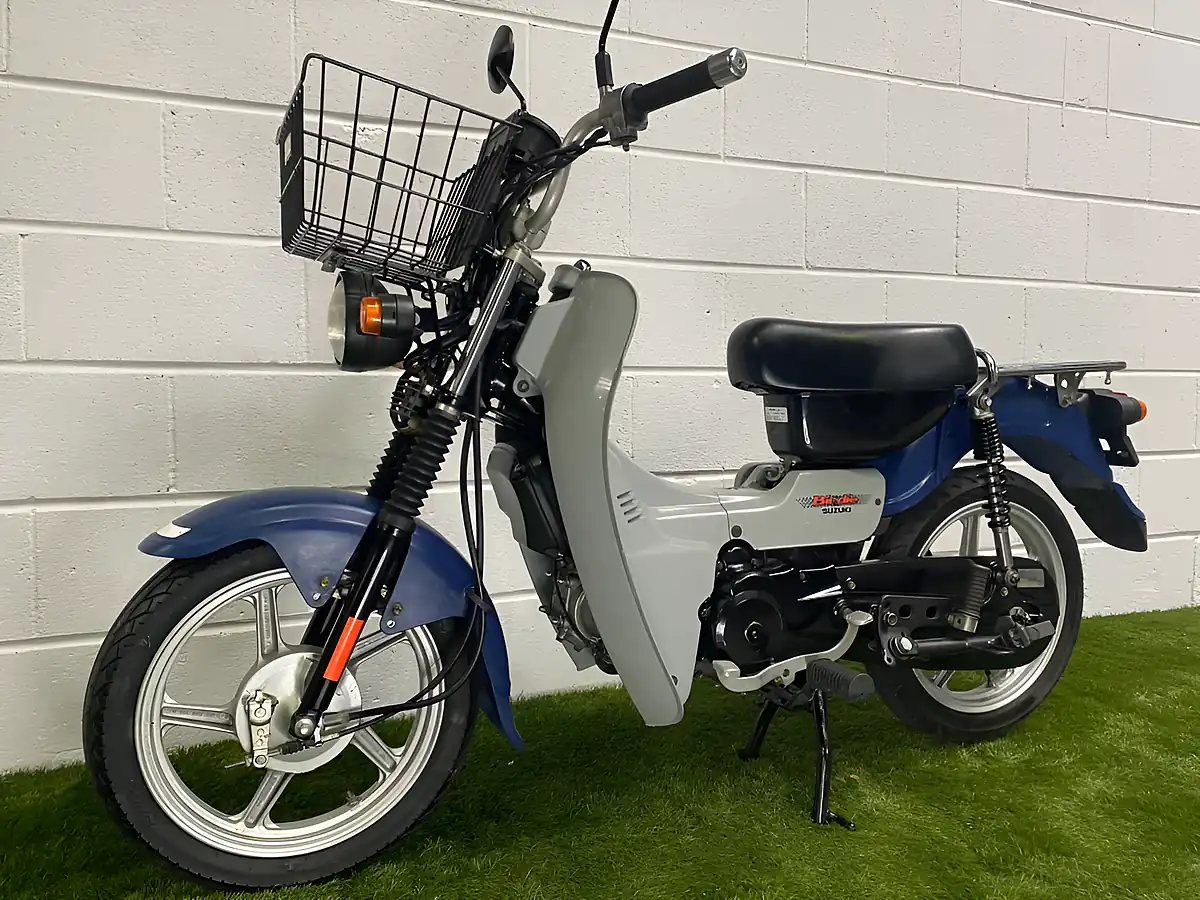 Used 2008 Suzuki Birdie Blue Grey - Interior and Exterior details 5