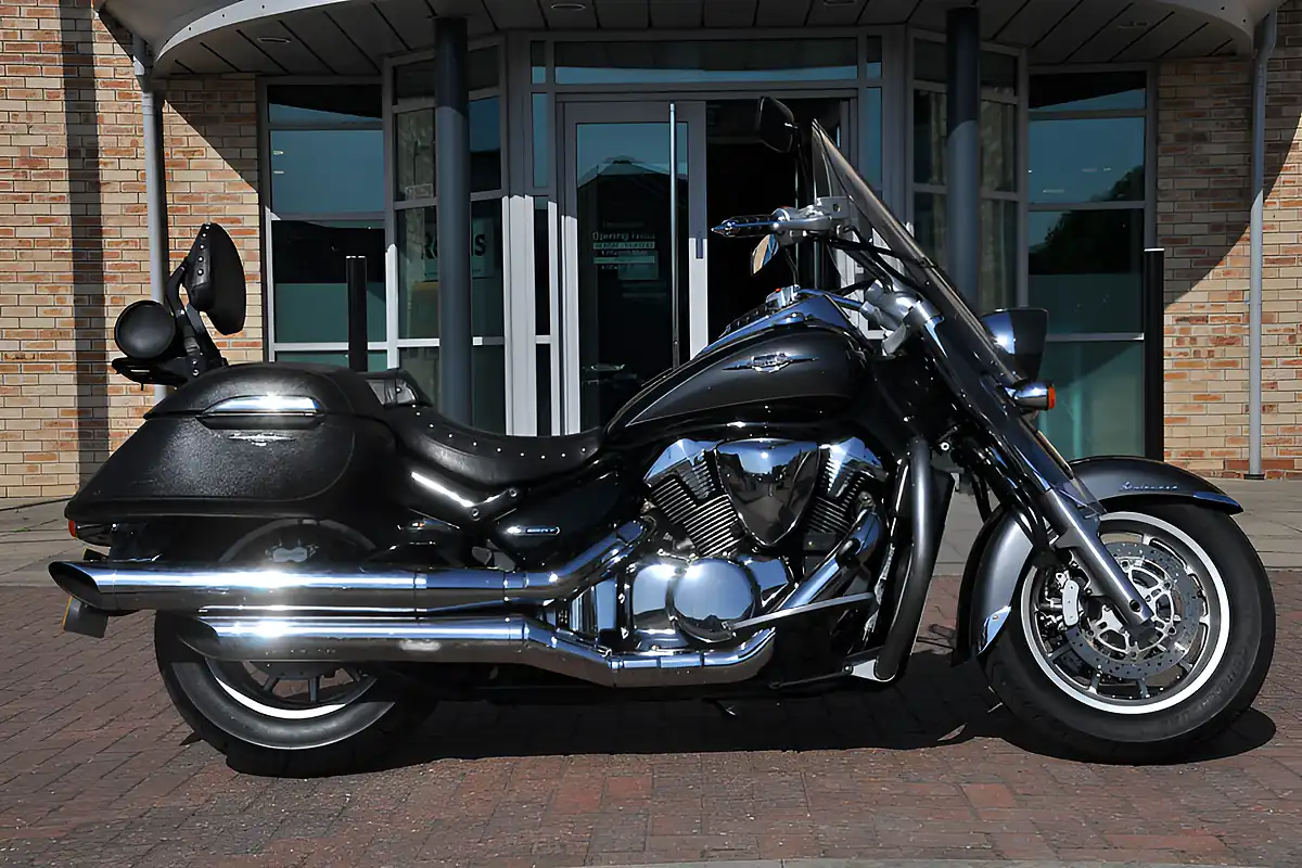 Used 2008 Suzuki Boulevard 1800 Black - Front View