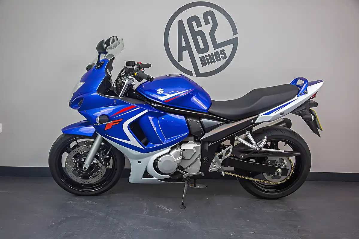 Used 2008 Suzuki GSX650F Standard Blue - Front View