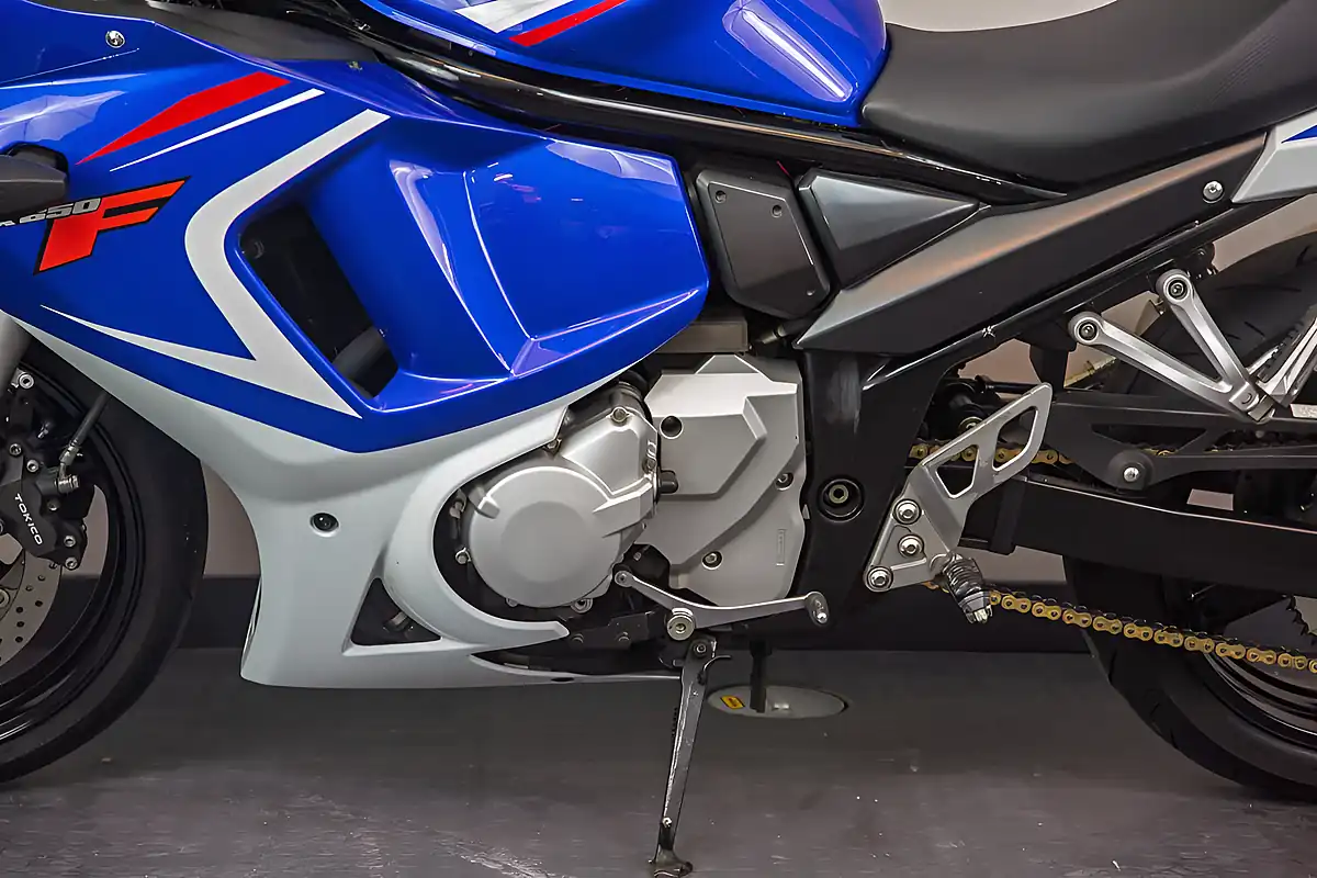 Used 2008 Suzuki GSX650F Standard Blue - Interior and Exterior details 3