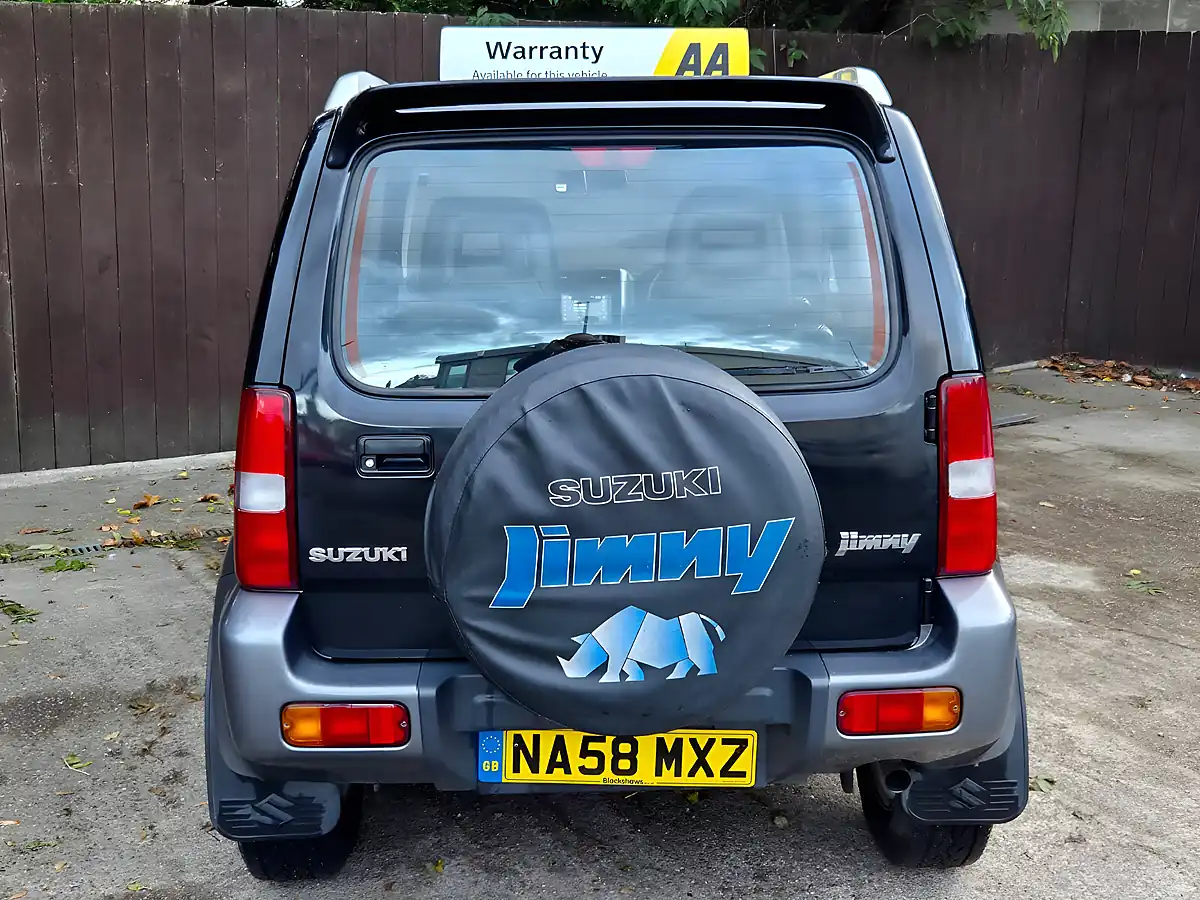 Used 2008 Suzuki Jimny Jlx+ Black - Interior and Exterior details 6