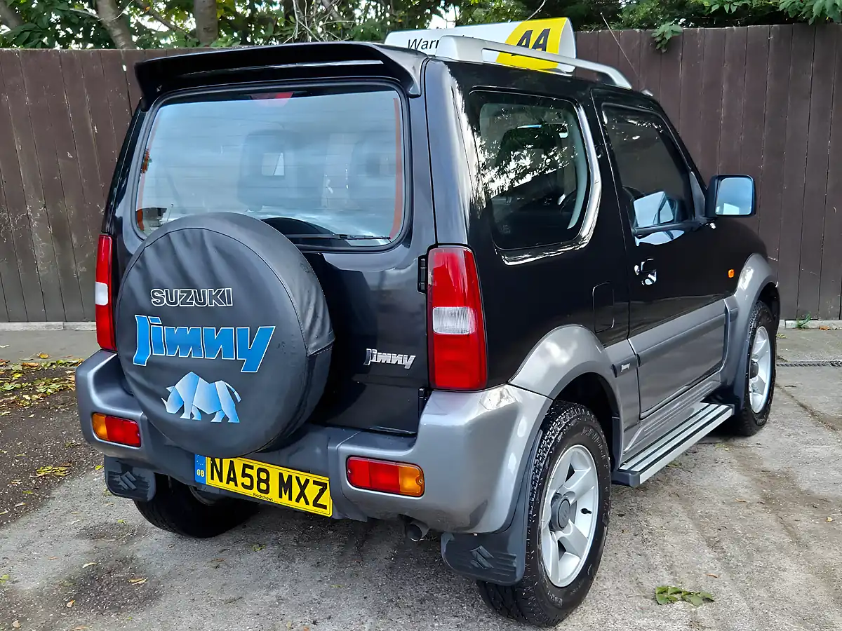 Used 2008 Suzuki Jimny Jlx+ Black - Interior and Exterior details 8
