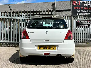 Used 2008 Suzuki Swift Gl White - Interior and Exterior details 11