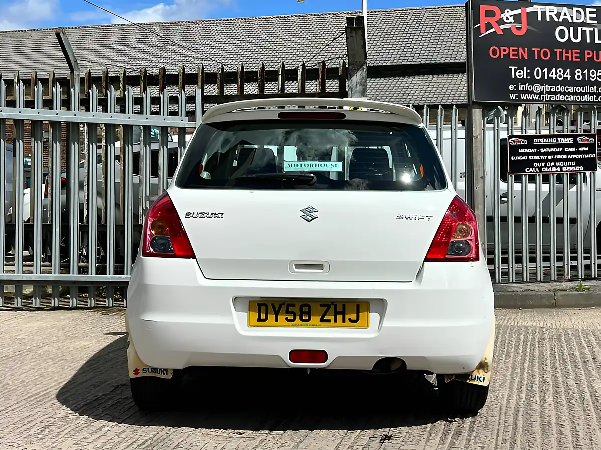 Used 2008 Suzuki Swift Gl White - Interior and Exterior details 11