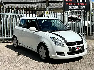 Used 2008 Suzuki Swift Gl White - Interior and Exterior details 4