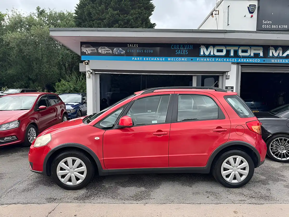 Used 2008 Suzuki Sx4 Gl Red - Interior and Exterior details 2