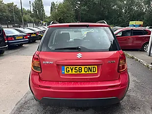 Used 2008 Suzuki Sx4 Gl Red - Interior and Exterior details 4