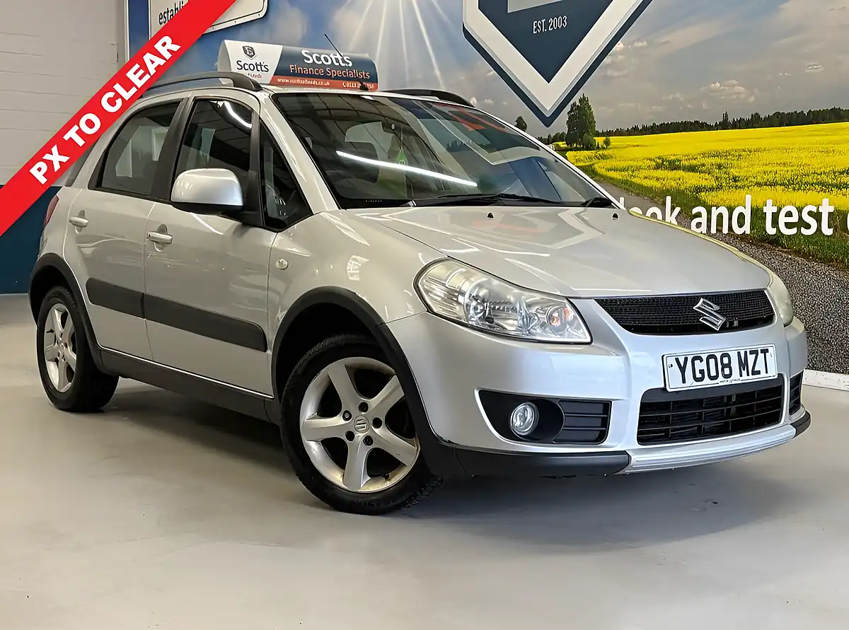 Used 2008 Suzuki Sx4 Glx Silver - Front View