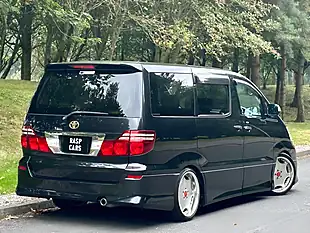 Used 2008 Toyota Alphard 8 Seater Black - Interior and Exterior details 6