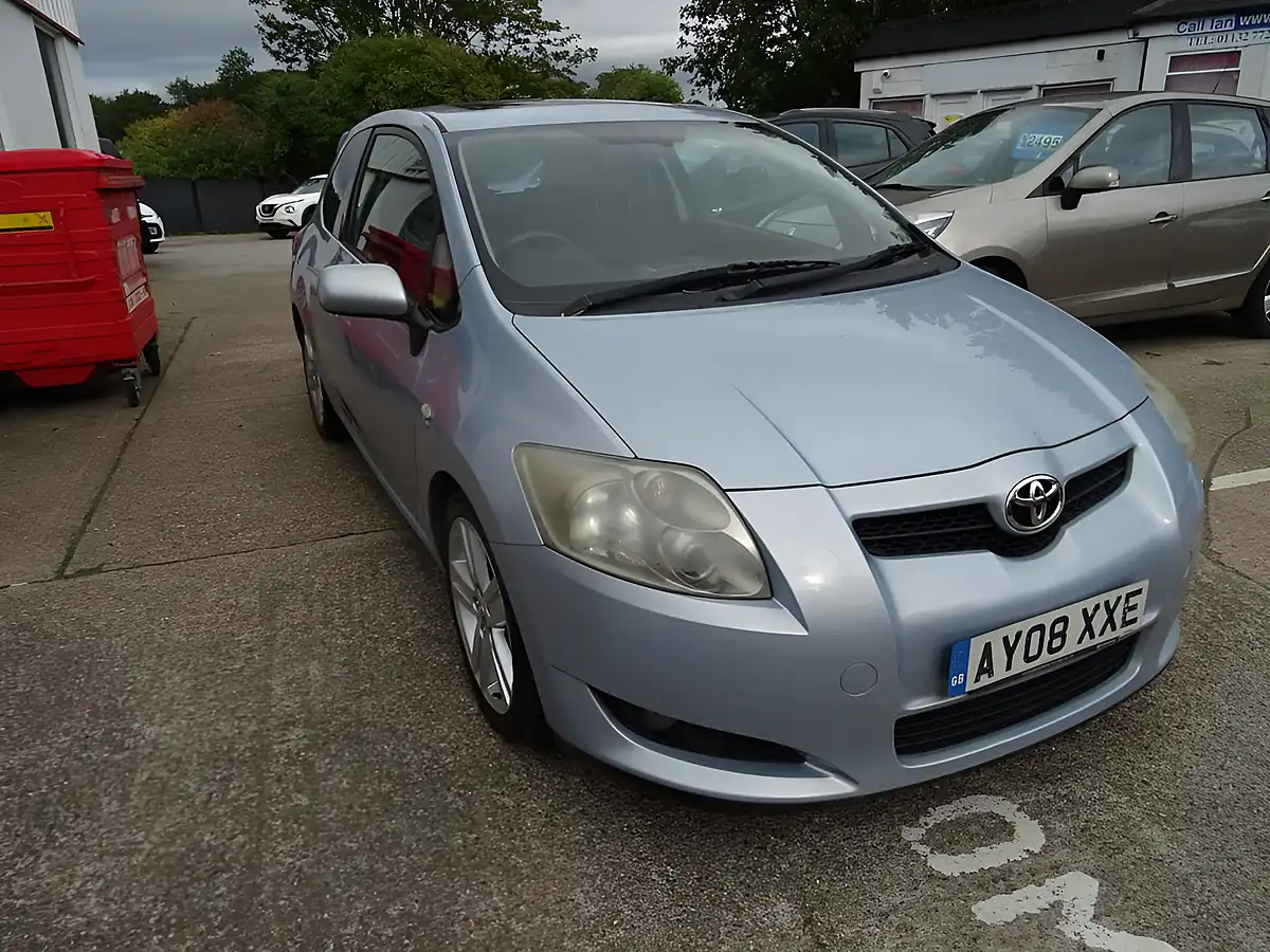 Used 2008 Toyota Auris Sr 180 Blue - Interior and Exterior details 6