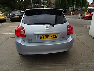 Used 2008 Toyota Auris Sr 180 Blue - Interior and Exterior details 9