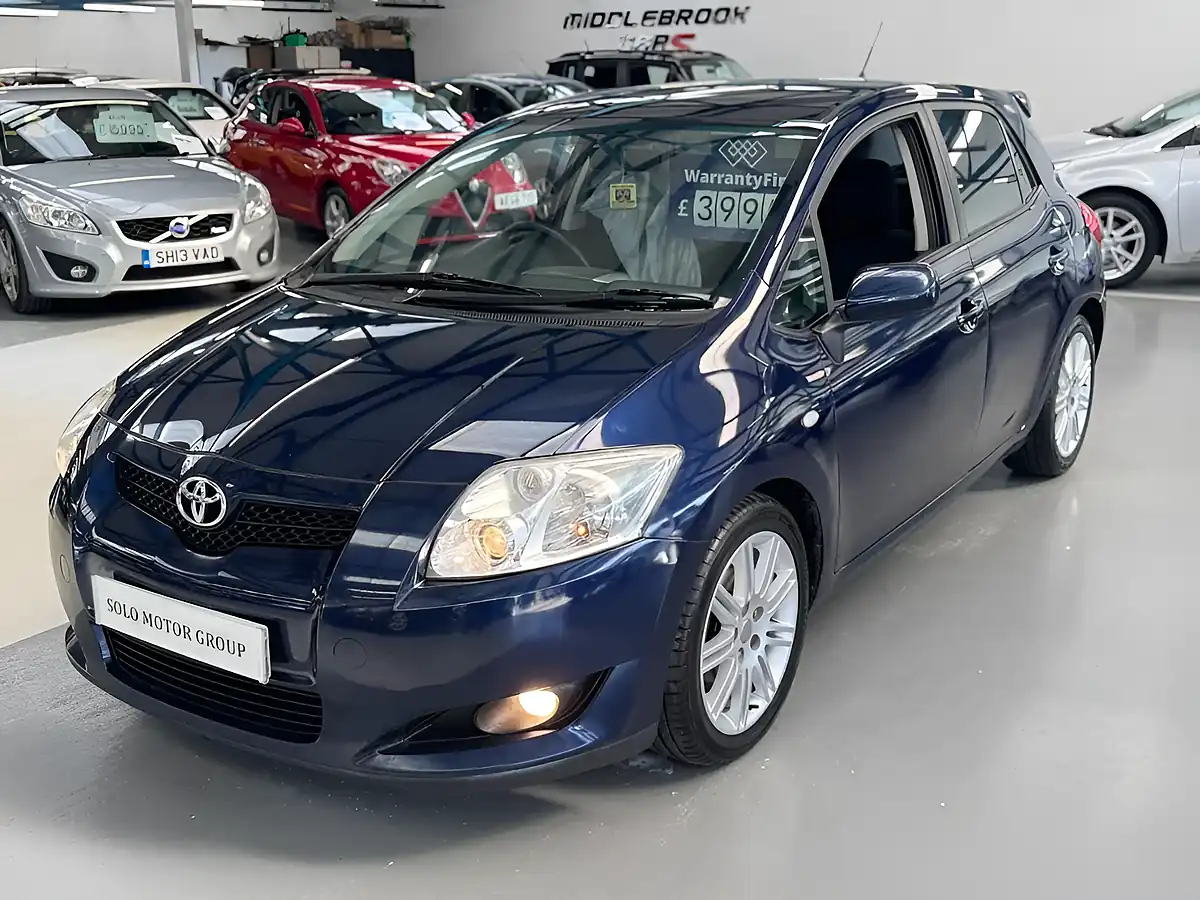 Used 2008 Toyota Auris Sr Blue - Interior and Exterior details 9