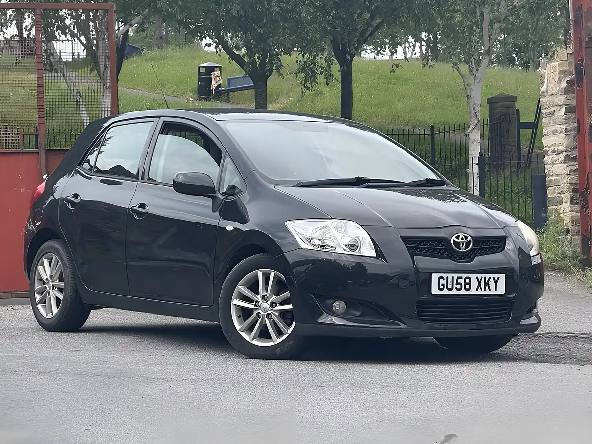 Used 2008 Toyota Auris Tr Black - Front View