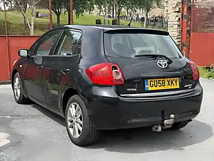 Used 2008 Toyota Auris Tr Black - Interior and Exterior details 2
