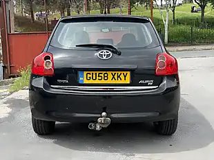 Used 2008 Toyota Auris Tr Black - Interior and Exterior details 4