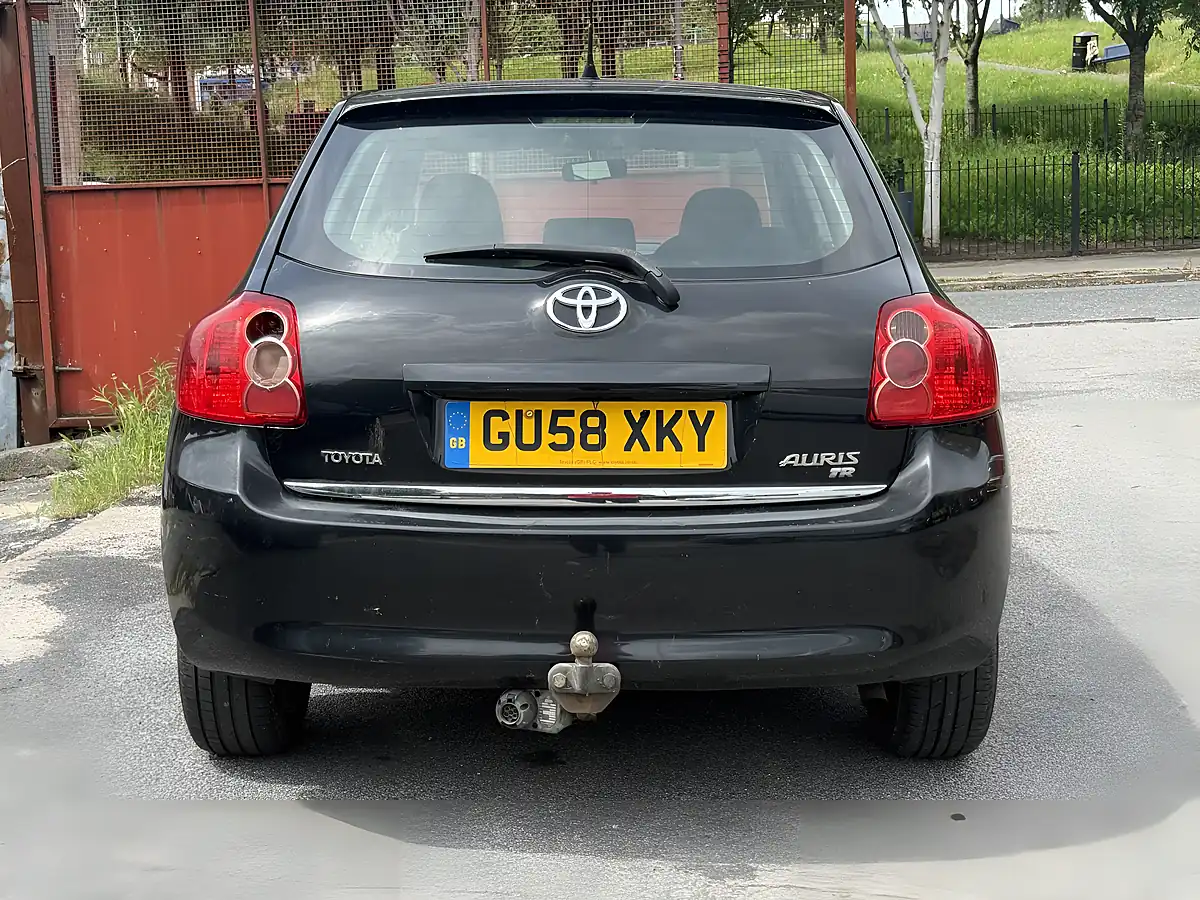 Used 2008 Toyota Auris Tr Black - Interior and Exterior details 4