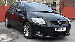 Used 2008 Toyota Auris Tr Black - Interior and Exterior details 6
