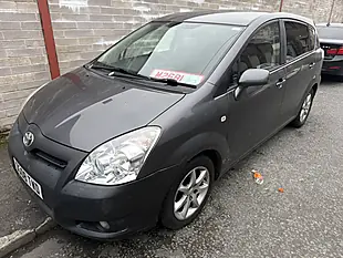 Used 2008 Toyota Corolla Verso Sr Grey - Interior and Exterior details 2