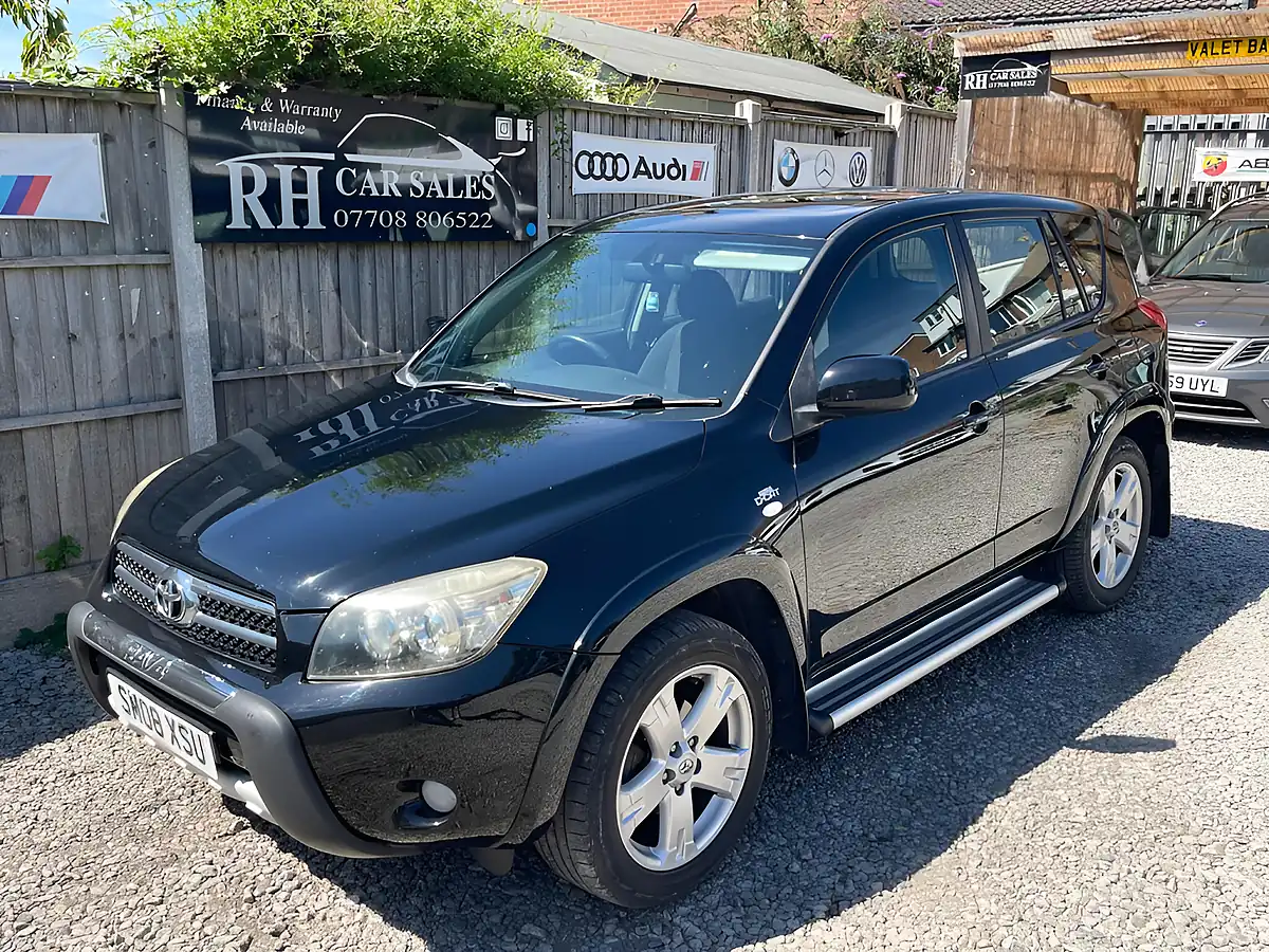 Used 2008 Toyota RAV4 Sr Black - Front View