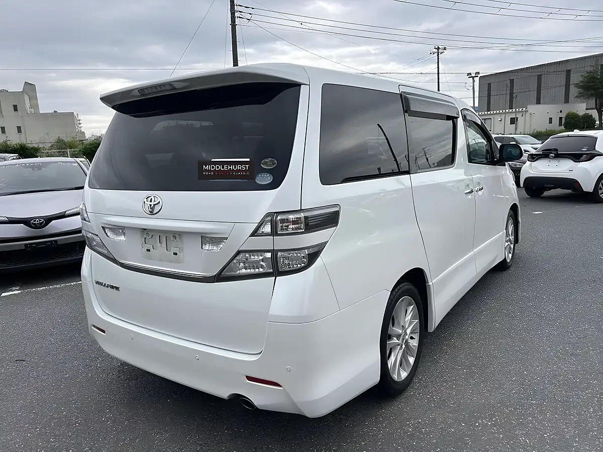 Used 2008 Toyota Vellfire Z (7 Seater) White - Interior and Exterior details 3