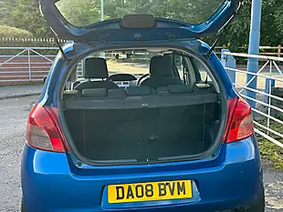 Used 2008 Toyota Yaris Spirit Blue - Interior and Exterior details 10
