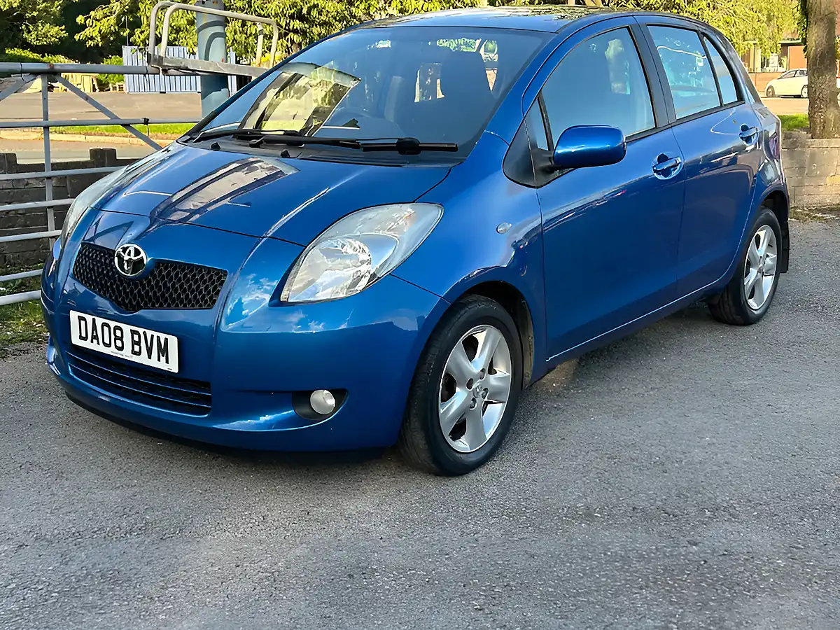 Used 2008 Toyota Yaris Spirit Blue - Interior and Exterior details 2