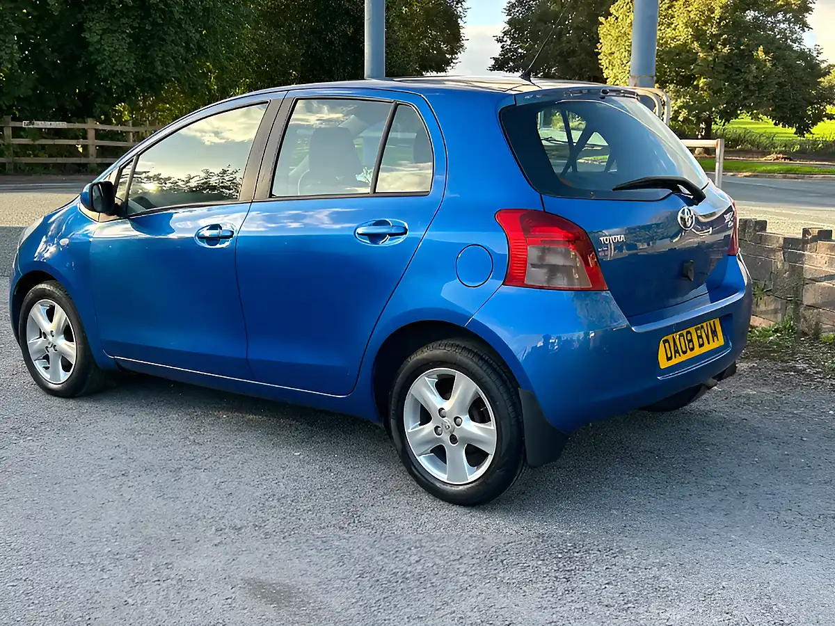 Used 2008 Toyota Yaris Spirit Blue - Interior and Exterior details 5