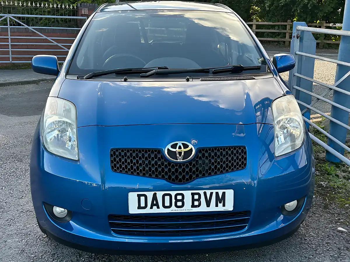 Used 2008 Toyota Yaris Spirit Blue - Interior and Exterior details 9