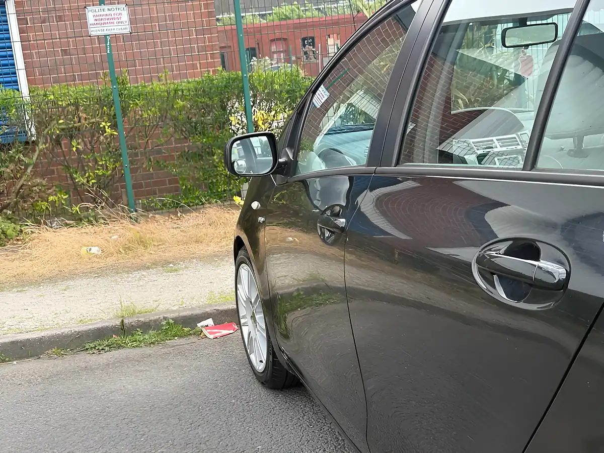Used 2008 Toyota Yaris Sr Black - Interior and Exterior details 11