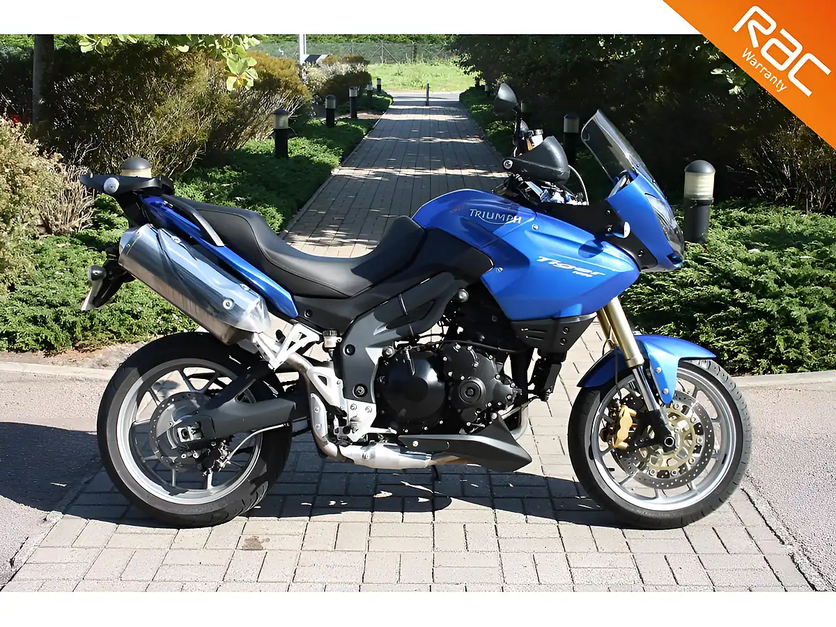 Used 2008 Triumph Tiger 1050 Blue - Front View
