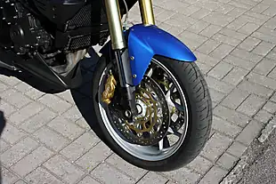 Used 2008 Triumph Tiger 1050 Blue - Interior and Exterior details 14