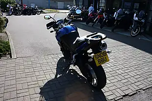 Used 2008 Triumph Tiger 1050 Blue - Interior and Exterior details 9