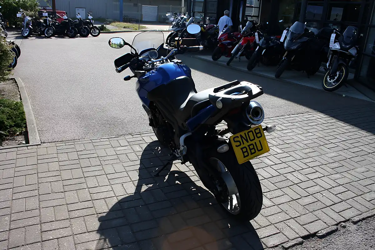 Used 2008 Triumph Tiger 1050 Blue - Interior and Exterior details 9