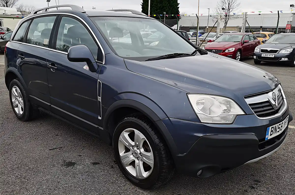 Used 2008 Vauxhall Antara Blue - Interior and Exterior details 3