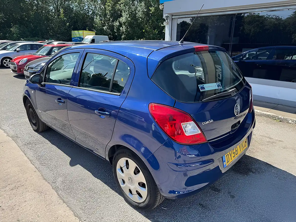 Used 2008 Vauxhall Corsa Club Blue - Interior and Exterior details 3