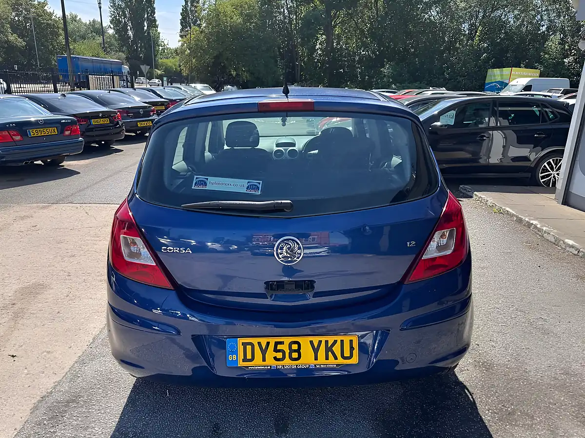 Used 2008 Vauxhall Corsa Club Blue - Interior and Exterior details 4