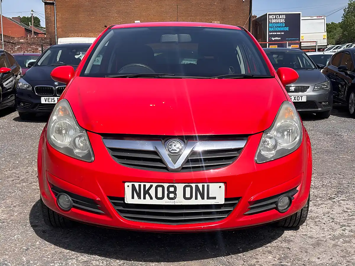 Used 2008 Vauxhall Corsa Sxi Red - Interior and Exterior details 2