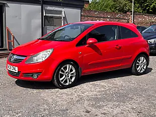Used 2008 Vauxhall Corsa Sxi Red - Interior and Exterior details 3