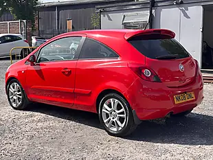 Used 2008 Vauxhall Corsa Sxi Red - Interior and Exterior details 5