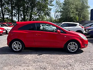 Used 2008 Vauxhall Corsa Sxi Red - Interior and Exterior details 8