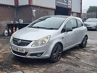 Used 2008 Vauxhall Corsa Sxi Silver - Interior and Exterior details 2