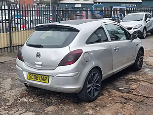 Used 2008 Vauxhall Corsa Sxi Silver - Interior and Exterior details 4